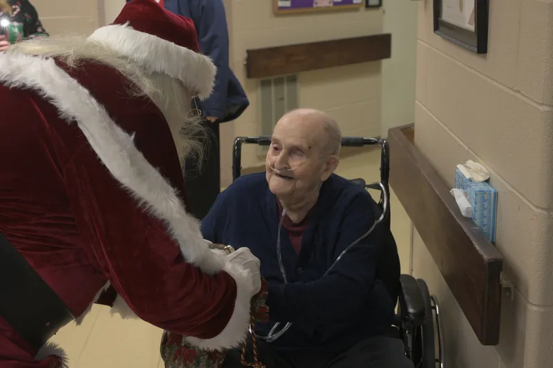 Santa Claus — Seniors & care homes