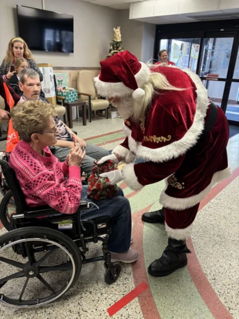 Santa Claus — Seniors & care homes