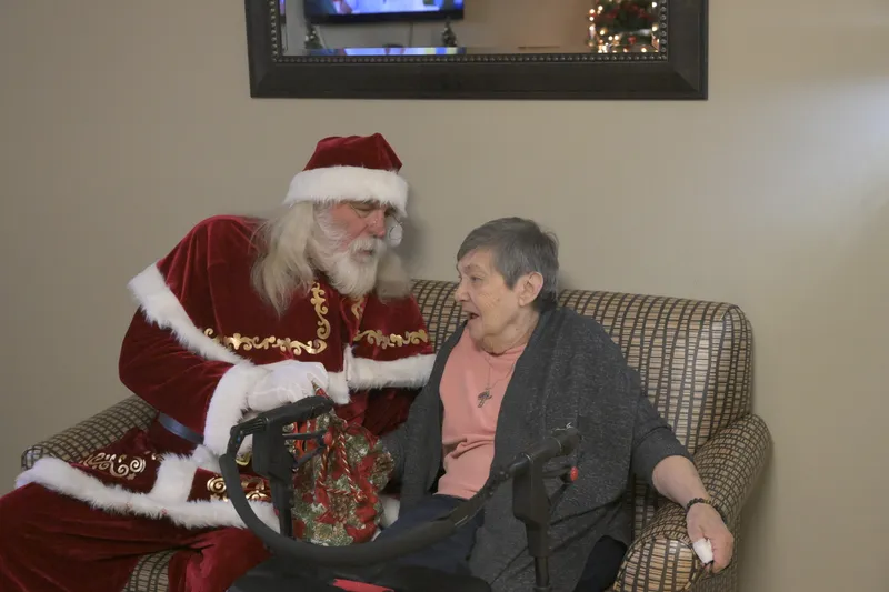 Santa Claus — Seniors & care homes