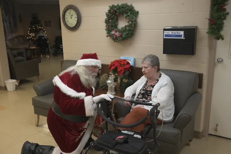 Santa Claus — Seniors & care homes