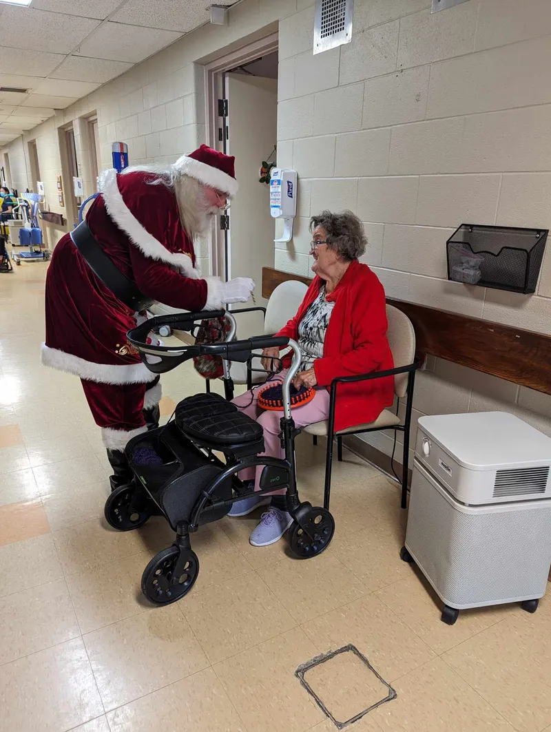 Santa Claus — Seniors & care homes
