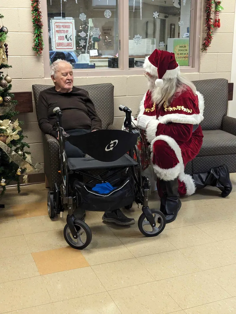 Santa Claus — Seniors & care homes