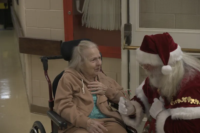 Santa Claus — Seniors & care homes