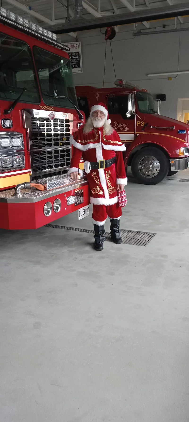 Santa Claus — Firehouses & community